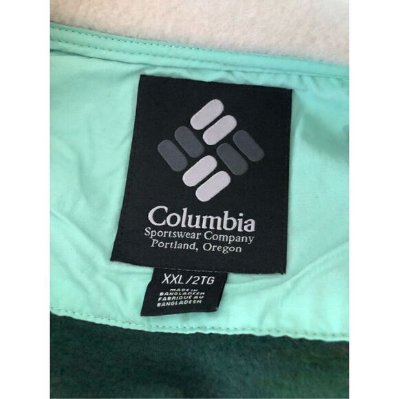 Columbia Back Bowl Full Zip Fleece Jacket Men’s Size 2XL - Picture 3 of 4